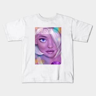 Amethyst Portrait Kids T-Shirt